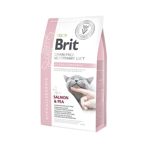 Brit GF VD - Cat - Hypoallergenic 2 kg