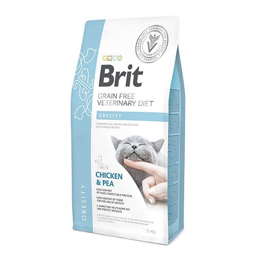 Brit GF VD - Cat - Obesity 5 kg