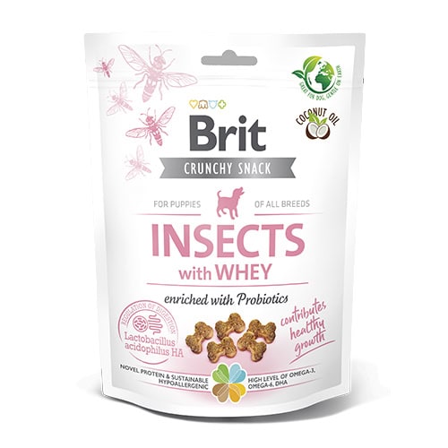 BC Crunchy Snack - Puppy - Insects with Whey 200 g (6)