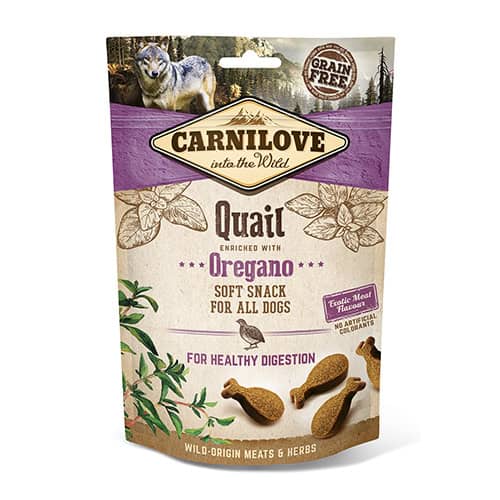 Carnilove - Dog - Soft Snack - Quail 200 g (10)