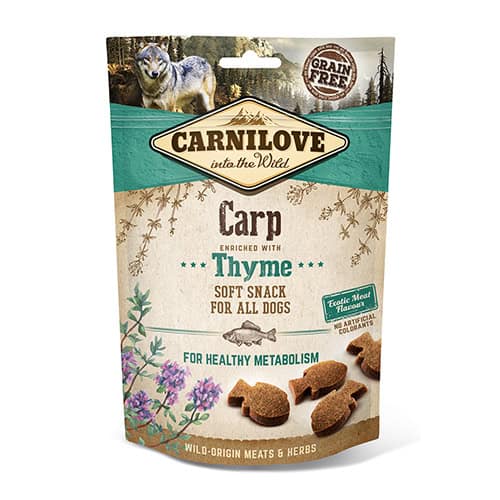 Carnilove - Dog - Soft Snack - Carp 200 g (10)
