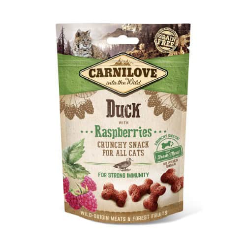 CL Cat - Crunchy Snack - Duck with Raspberries 50 g (10)