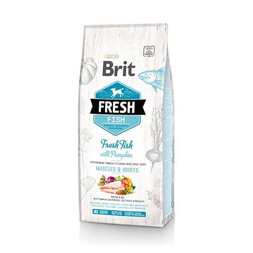 Brit Fresh - Dog - Fish with Pumpkin Adult Large 12 kg