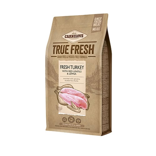Carnilove True Fresh - Dog - TURKEY Adult 1,4 kg