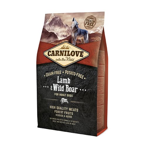 Carnilove - Dog - Lamb & Wild Boar - Adult 4 kg