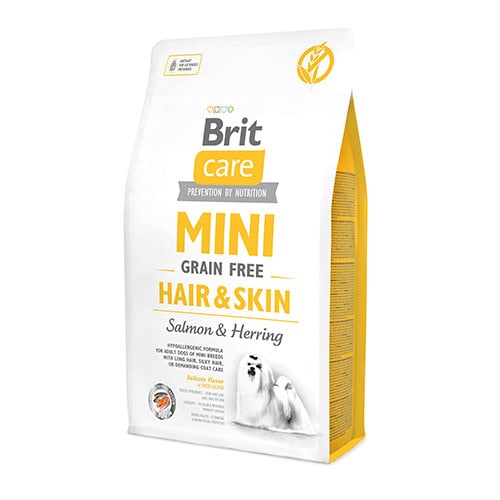 Brit Care Mini - Dog - Grain Free Hair & Skin 2 kg