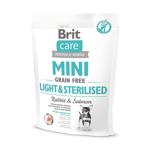 Brit Care Mini - Dog - Grain Free Light & Sterilised 400 g