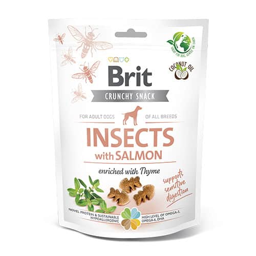 BC Crunchy Snack - Insects with Salmon 200 g (6)