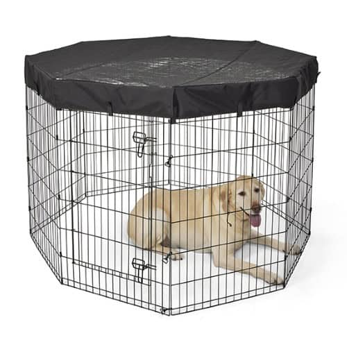 MW - Ex pen Wire mesh top