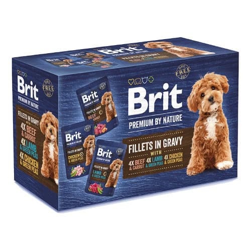 BP Dog Pouches - Fillets in Gravy - Multipack (12x85g)  (4)