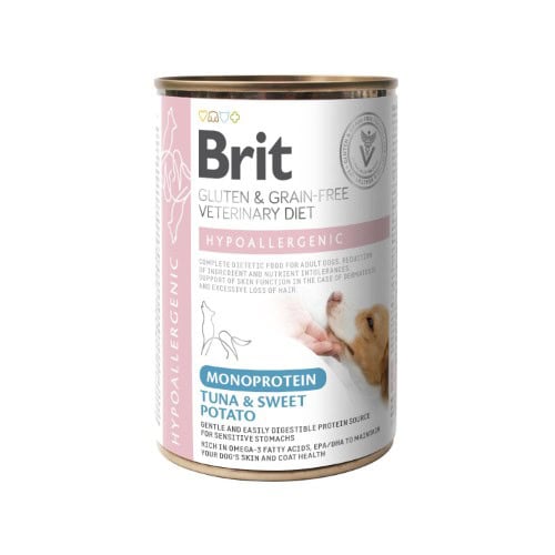 Brit VD Can - Dog - Hypoallergenic Monoprotein Tuna 400 g (6)