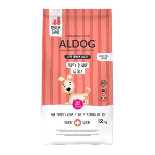Aldog - SAP - Puppy / Junior Artica - Salmon - M / L 12 kg