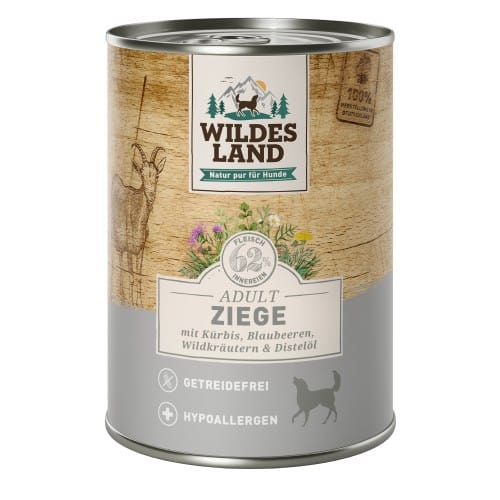 WL Dog Can - CLASSIC - Goat with Pumpkin and Blueberries 400 g (6)