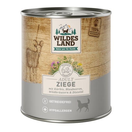 WL Dog Can - CLASSIC - Goat with Pumpkin and Blueberries 800 g (6)
