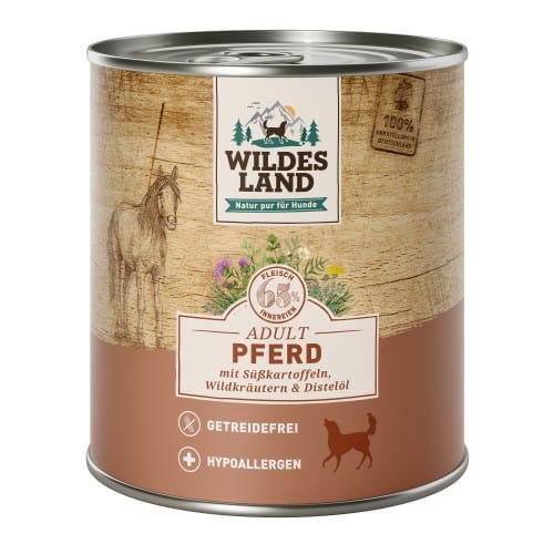 WL Dog Can - CLASSIC - Horse with Sweet Potatos 800 g (6)