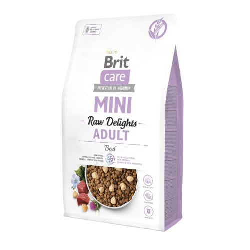 Brit Care Mini - Dog - Freeze-Dried Raw Delights Beef 2 kg