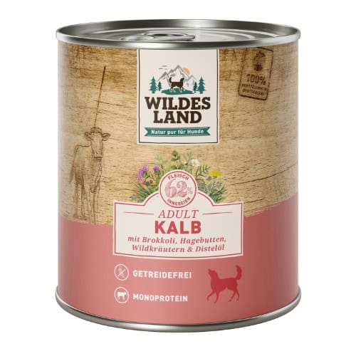 WL Dog Can - CLASSIC - Calf with Broccoli & Carrots 800 g (6)