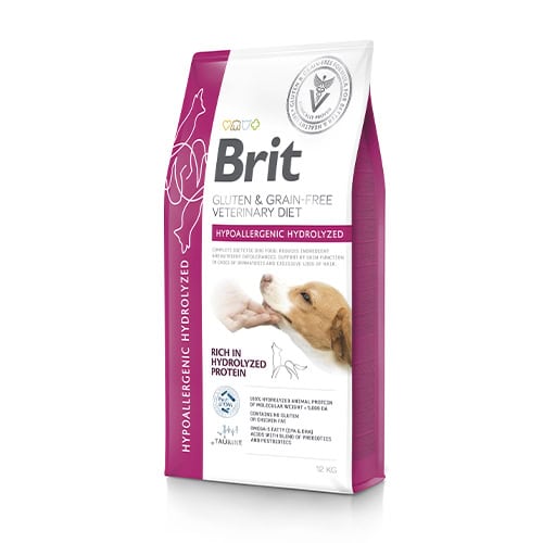 Brit GF VD - Dog - Hypoallergenic Hydrolyzed 12 kg