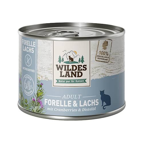 WL Cat Can - CLASSIC - Trout and Salmon with Cranberries 185 g (6)