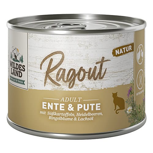 WL Cat Cans - Ragout - Duck & Turkey 180 g (6)