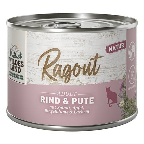 WL Cat Cans - Ragout - Beef & Turkey 180 g (6)