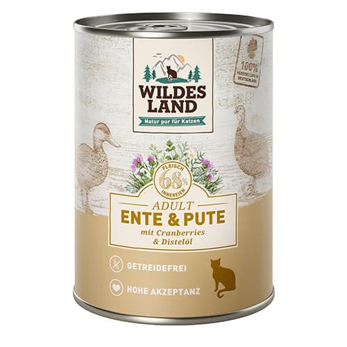 WL Cat Can - CLASSIC - Duck and Turkey with Cranberries 400 g (6)