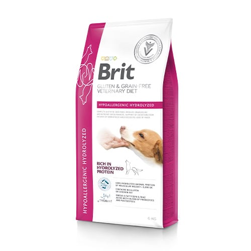 Brit GF VD - Dog - Hypoallergenic Hydrolyzed 6 kg