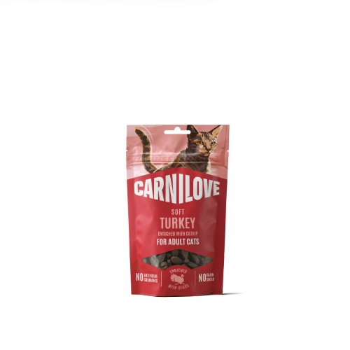 CL Cat - Soft Snack - Turkey enriched with Catnip 50 g (12)