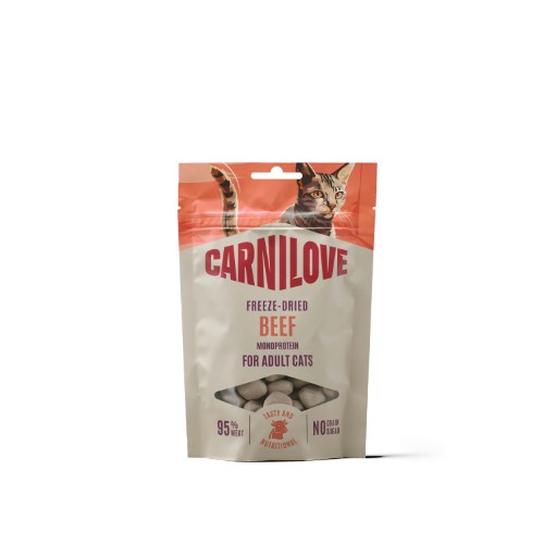CL Cat - Freeze-Dried Snack - Beef 40g (10)