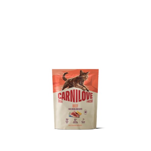CL TRUE FRESH - Cat - Beef for Sterilised Adult All Breeds 400 g (5pcs)