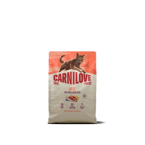 CL TRUE FRESH - Cat - Beef for Sterilised Adult All Breeds 2 kg