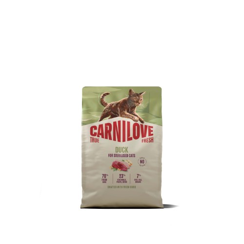 CL TRUE FRESH - Cat - Duck for Sterilised Adult All Breeds 2 kg